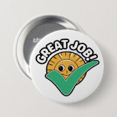 klus ronde button 7,6 cm (Voorkant /achterkant)