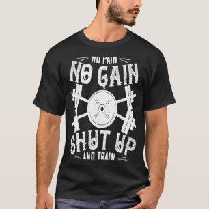 Klus zonder pijn zonder winstbejag en training t-shirt