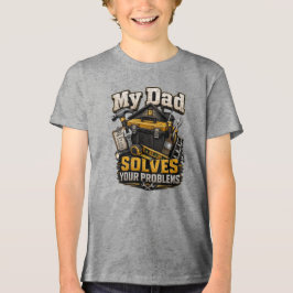 Klusjesman (2) Tri-Blend shirt