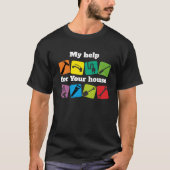 klusjesman cadeau T-shirt   (Voorkant)
