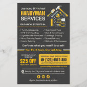 Klusjesman Flyer - Huisreparatie & Onderhoud (Voorkant)