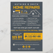 Klusjesman Flyer - Huisreparatie & Onderhoud (Voorkant)