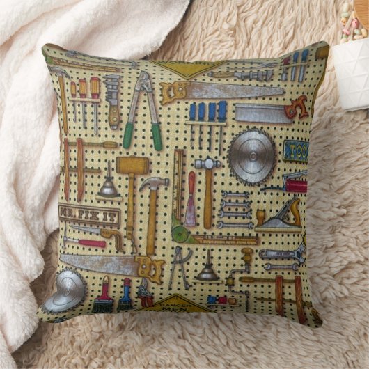 Klusjesman Gereedschap Kussen (Deken)