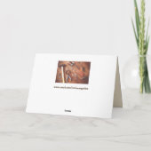 klusjesman gereedschap wenskaart kaart (Achterkant)