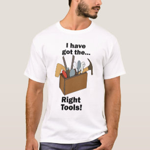 Klusjesman Gereedschapskist Ik Heb Juiste Gereedsc T-shirt