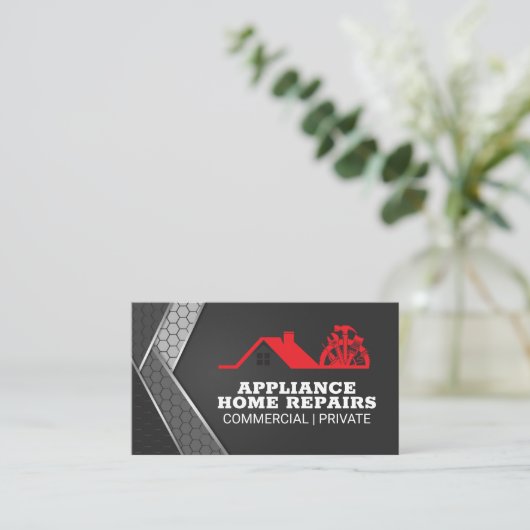 Klusjesman Reparatie | Woningrenovatie  Visitekaartje (Staand voorkant)