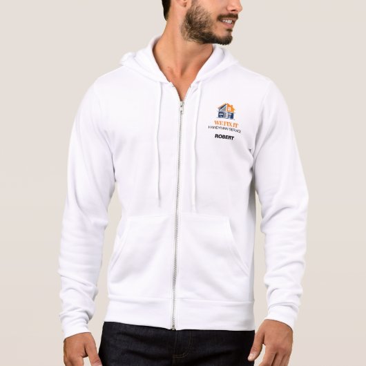 Klusjesman Service Hoodie (Voorkant)