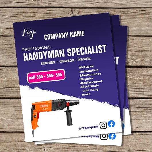 KLUSJESMAN SPECIALIST Flyer | Professionele Huisre