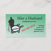 Klusjesman 🌿 Tuinaanleg Tuinwerkzaamheden Reparat Visitekaartje (Voorkant)