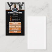 klusjesman | Visitekaartje voor onderhoudsmedewerk (Voorkant / Achterkant)