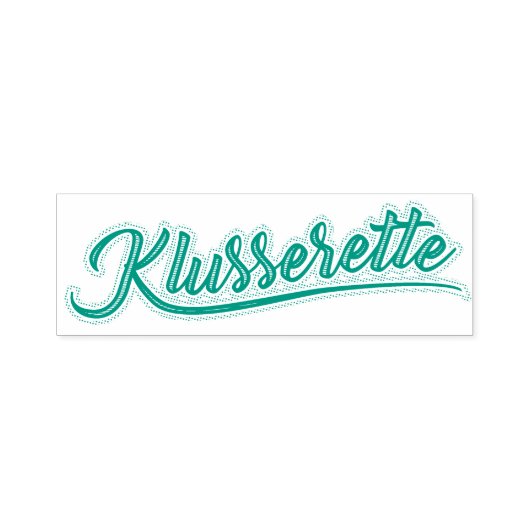 Klusserette Stempel (Design)