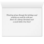 Klyde Warren Dallas KerstKaart (Binnen Horizontaal (Onder))