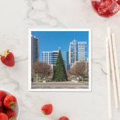 Klyde Warren Dallas Kerstmis Servet (Insitu)