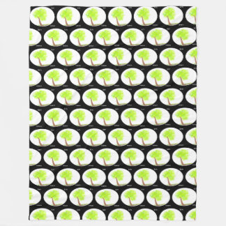 km-boomschildering 3D-deken Fleece Deken