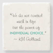 KM Golland "Power of Individual Choice"-Onderzette