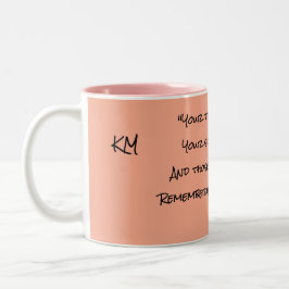 KM Mug Tweekleurige Koffiemok
