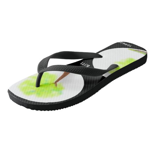 km tree painting flip flops (Schuin)