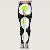 km tree painting leggings (Voorkant)