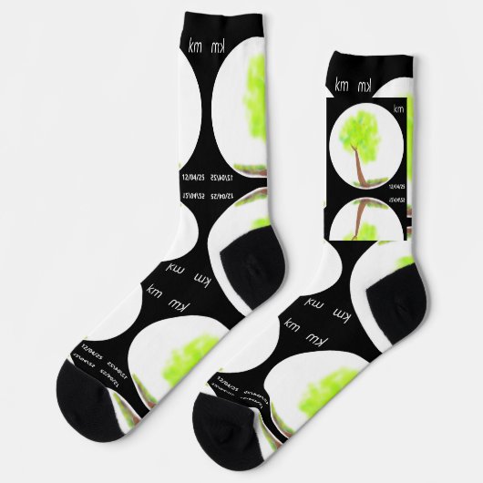 km tree painting socks sokken (Links)
