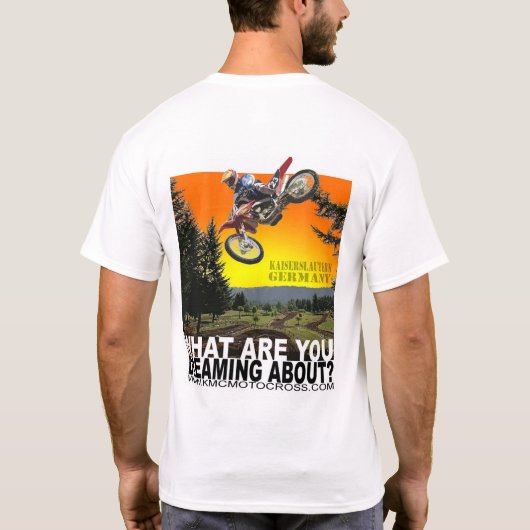 KMC Motocross "Dreams" T-shirt (Achterkant)