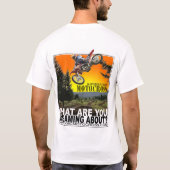 KMC Motocross verbeterd ontwerp T-shirt (Achterkant)