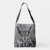 KMCfoto Eagle Owl schoudertas Crossbody Tas (Achterkant)