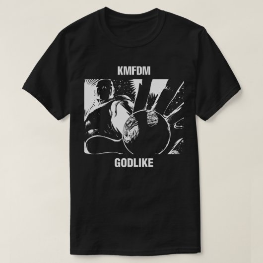 KMFDM Godlike, KMFDM Godlike Essential T-Shirt (Design voorkant)