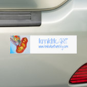 kmkirkART "Jellyfish I" bumpersticker (Op auto)