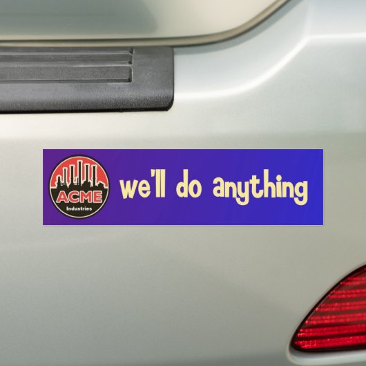 kmo - industrie bumpersticker (Op auto)