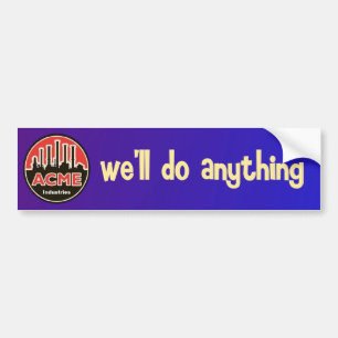 kmo - industrie bumpersticker