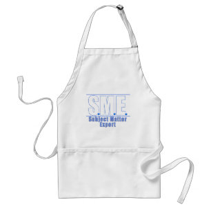 KMO-ONDERWERP DESKUNDIGENWITTE/BLAUW-LOGO STANDAARD SCHORT