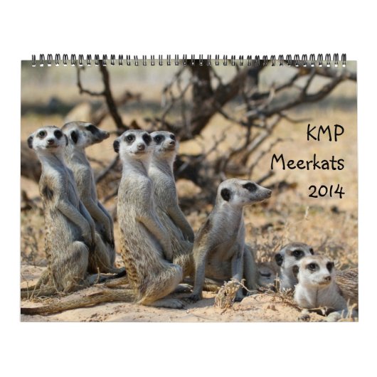 KMP Meerkats - Agenda 2014 Kalender (Hoes)