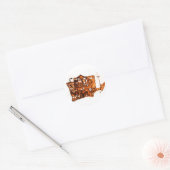 kms ronde sticker (Envelop)