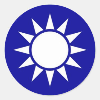 kmtsymbool ronde sticker