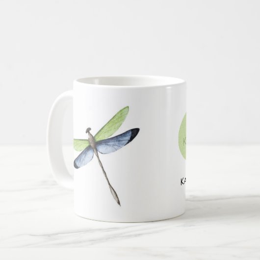 KN Dragonfly-Mok Koffiemok (Voorkant links)