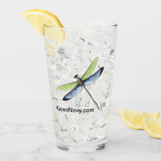 KN Dragonfly Pint Glass Glas