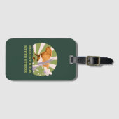 Knaagdier Broers Nooit Stress Capybara Bagagelabel (Voorkant (horizontaal))