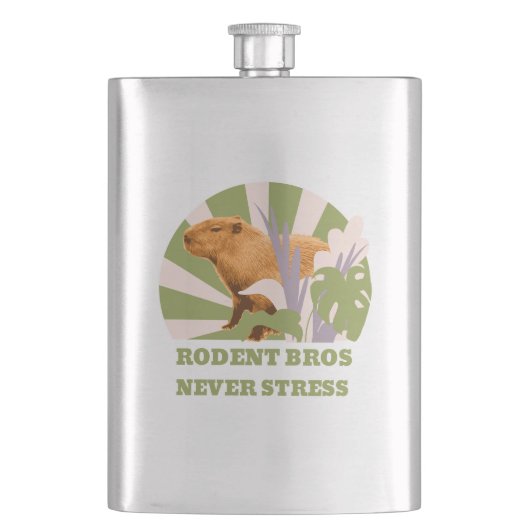 Knaagdier Broers Nooit Stress Capybara Flacon (Voorkant)