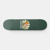 Knaagdier Broers Nooit Stress Capybara Persoonlijk Skateboard (Horizontaal)