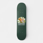 Knaagdier Broers Nooit Stress Capybara Persoonlijk Skateboard (Voorkant)