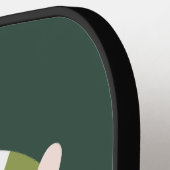 Knaagdier Broers Nooit Stress Capybara Pickleball Paddle (Links Detail)