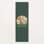 Knaagdier Broers Nooit Stress Capybara Yogamat (Voorkant)