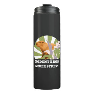 Knaagdier Bros nooit stress capibara Thermosbeker