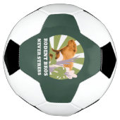 Knaagdier Bros nooit stress capibara Voetbal (Gedraaid)