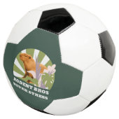 Knaagdier Bros nooit stress capibara Voetbal (Drie kwart)