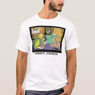 Knaagdier Condo Vereniging Grappige Cartoon Cadeau T-shirt