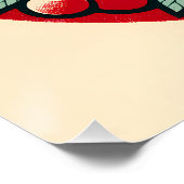 Knaagdier Fruit Cherry Rat Art Ratten Kersen Perfect Poster (Hoek)