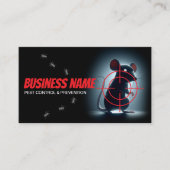 Knaagdier ongediertebestrijding verwijderen Servic Visitekaartje (Voorkant)