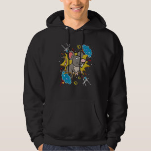 Knaagdier Rat Eigenaar Huisdier Dier Rat Hoodie