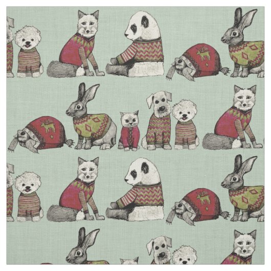  knaagdieren stof (Swatch)